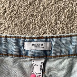 Forever 21 Boyfriend Jean shorts